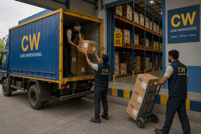 Dispatch operations at CoreWarehousing